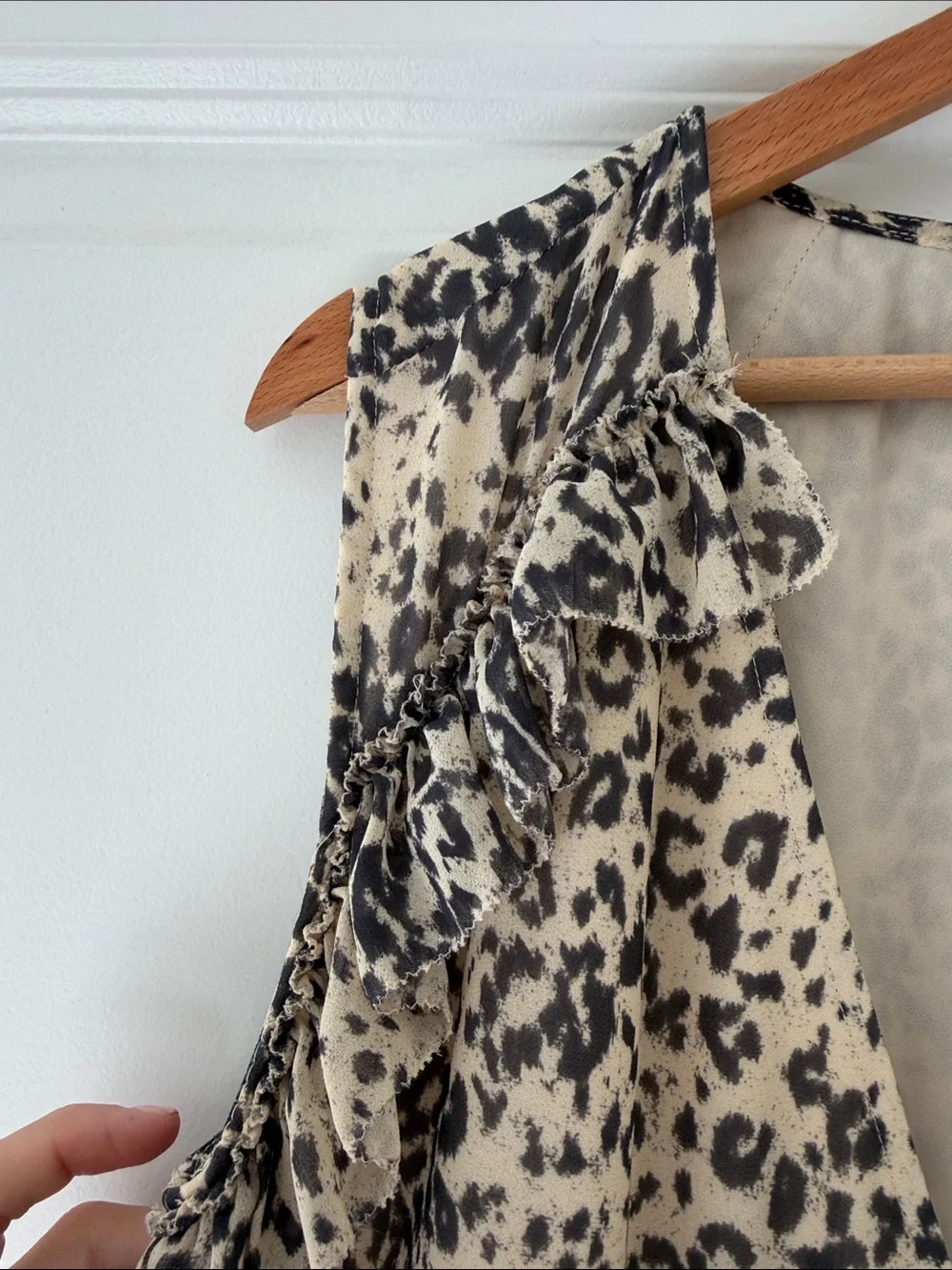 All Saints sleeveless wrap